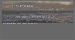 Desktop Screenshot of fbcbabylon.org