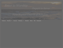 Tablet Screenshot of fbcbabylon.org